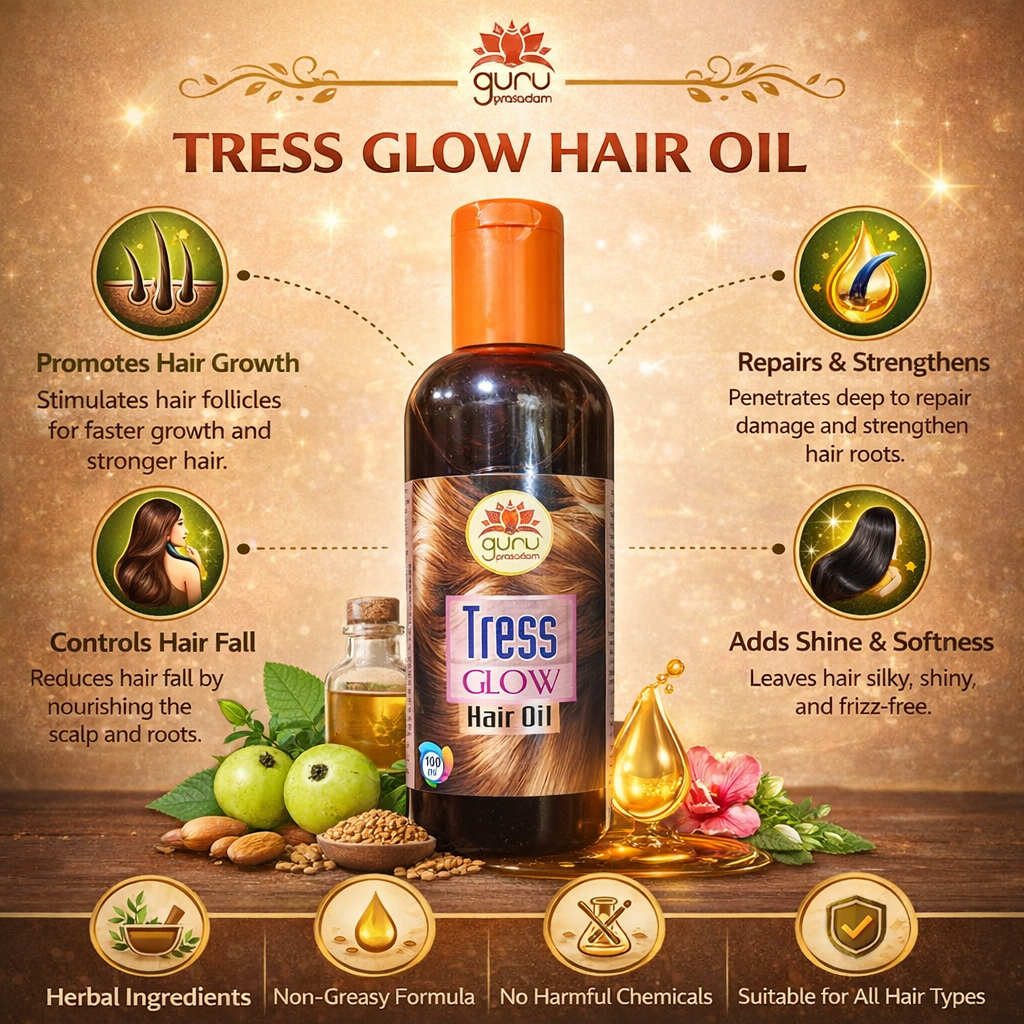 TRESS GLOW HAIR OIL
