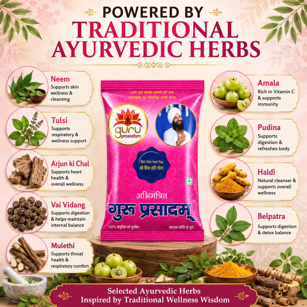 SHRI SHIV HARI YOG GURU PRASADAM