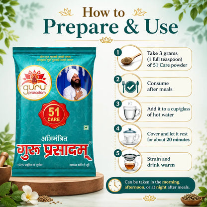 51 CARE NORMAL GURU PRASADAM