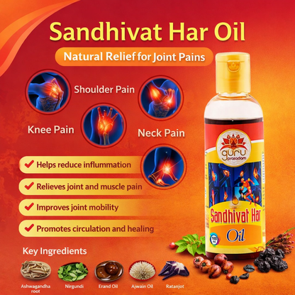Ayurvedic Oil for Joint Pains – Sandhivat Har Oil