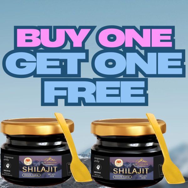 Pure Himalayan Shilajit Resin Form Buy One Get One Free