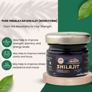 PURE HIMALAYAN SHILAJIT RESIN FORM