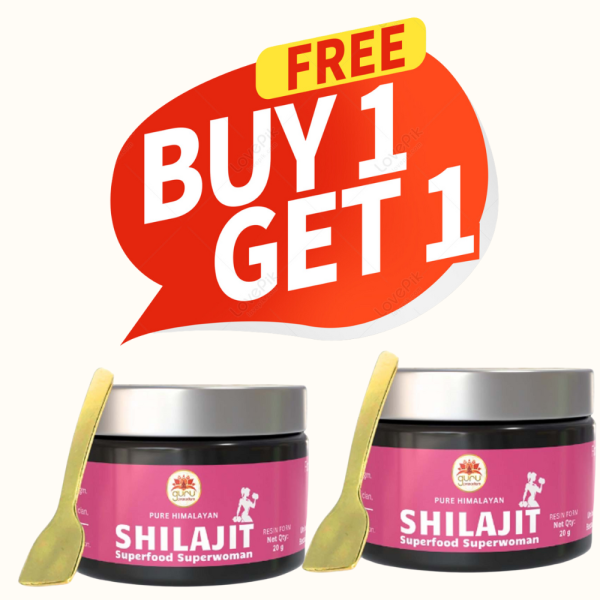 Pure Himalayan Shilajit Superfood Superwoman  Buy One Get One Free