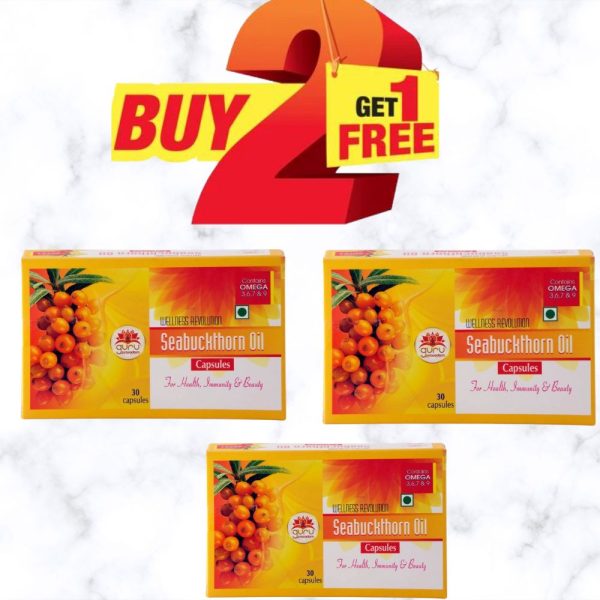 Seabuchthorn Oil Capsules Buy Two Get One Free