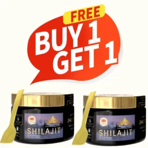 Buy 1 Get 1 Free – GuruPrasadam Shilajit Gold Resin Form | Natural Energy & Immunity Support