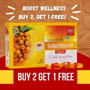 Triple Your Health: Get 3 for the Price of 2 on Seabuckthorn Oil Capsules